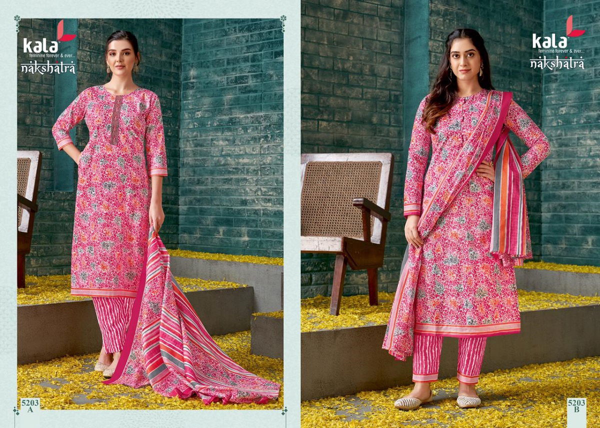 Kala Nakshatra Vol 1 Printed Cotton Dress Material Catalog
